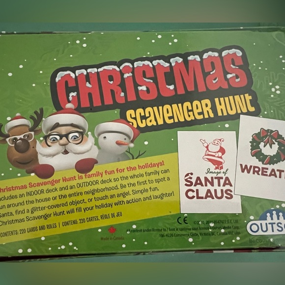 Fun Christmas Scavenger Hunt Game๐๐- NIB - Picture 4 of 4